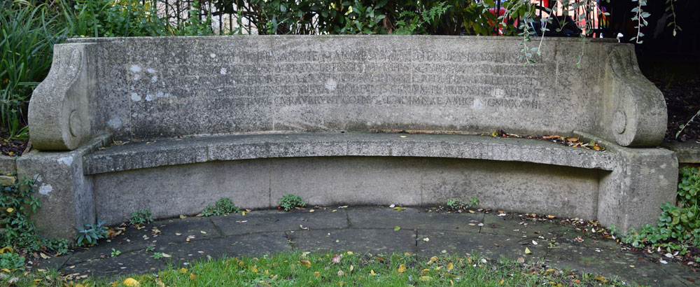 Bench to Annie Rogers