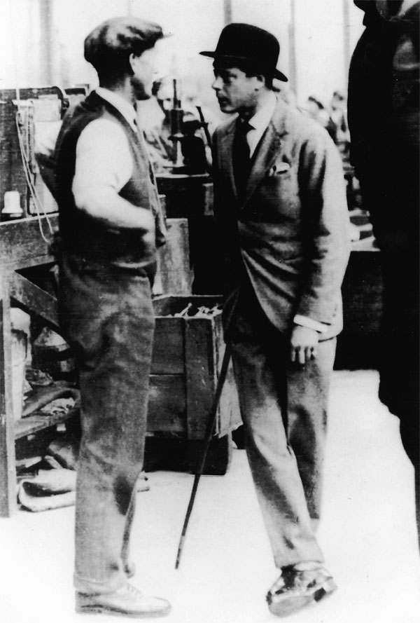 Brooks with the Prince of Wales