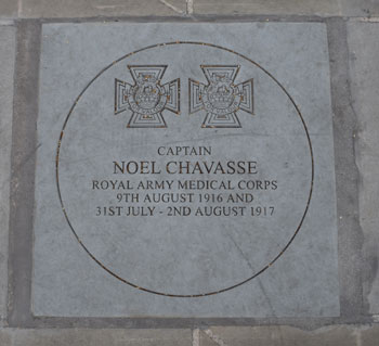 Chavasse paving stone