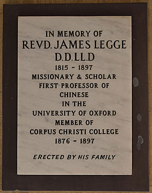 Legge plaque